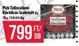 Coop Pick téliszalámi ajánlat