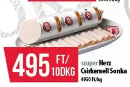 Coop Szuper herz csirkemell sonka ajánlat