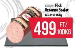 Coop Szuper pick uzsonna szelet ajánlat