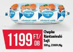Coop Chepke rántanivaló sajt ajánlat