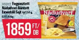 Coop Nádudvari Rántott Ementáli Sajt ajánlat
