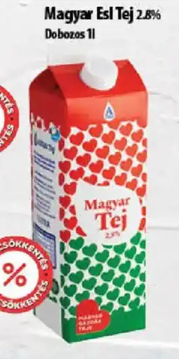 Coop Magyar Tej ajánlat