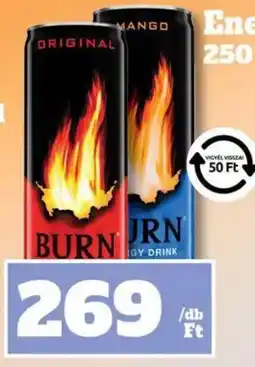Family Diszkont Burn energy drink ajánlat
