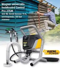 Bauhaus Wagner festékszóró Control Pro 275M ajánlat