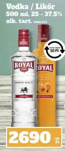 Family Diszkont Royal vodka ajánlat