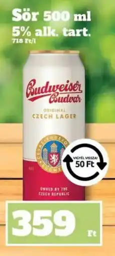 Family Diszkont Budweiser Budvar ajánlat