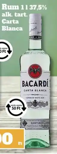 Family Diszkont Bacardi carta blanca ajánlat