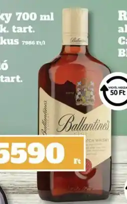 Family Diszkont Ballantine's scotch whisky ajánlat