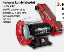 Bauhaus Herkules kombi köszörű H-BS 240 ajánlat
