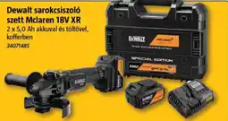 Bauhaus Dewalt sarokcsiszoló szett mclaren 18v xr ajánlat