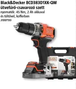 Bauhaus Black&Decker ütvefúró-csavarozó ajánlat