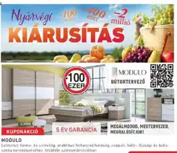 RS Bútor Modulo bútortervező ajánlat