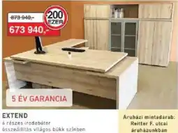 RS Bútor Extend 6 részes irodabútor ajánlat