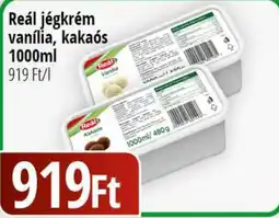 Real Reál jégkrém ajánlat