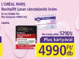 PlusMarket L'oreal paris revitalift laser ránctalanító krém ajánlat