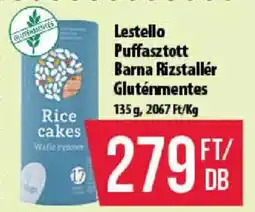 Coop Lestello puffasztott barna rizstallér ajánlat