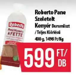 Coop Roberto Pane Szeletelt Kenyér Durumliszt ajánlat