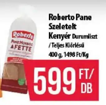 Roberto Pane Szeletelt Kenyér Durumliszt