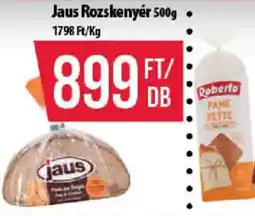 Coop Jaus rozskenyér ajánlat