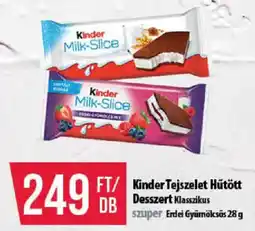 Coop Kinder Tejszelet Hűtött Desszert Klasszikus ajánlat