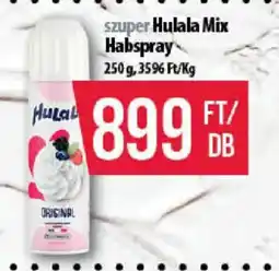 Coop Hulala szuper Hulala Mix Habspray ajánlat