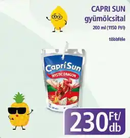 PlusMarket Caprisun gyümölcsital ajánlat