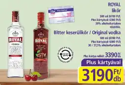 PlusMarket Royal likör ajánlat