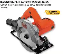 Bauhaus Black&Decker kézi körfűrész CS 1250LKA-QS ajánlat