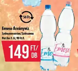 Coop Emese ásványvíz ajánlat
