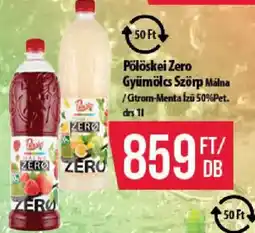 Coop Pölöskei zero ajánlat