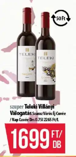 Coop Teleki Villányi ajánlat