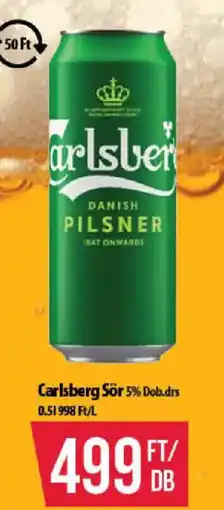 Coop Carlsberg Sör ajánlat