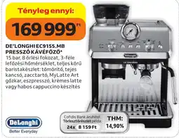 Auchan DeLonghi presszó kávéfőző ajánlat