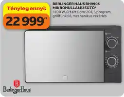 Auchan Berlinger Haus mikrohullámú sütő ajánlat