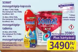 PlusMarket Somat mosogatógép-kapszula ajánlat