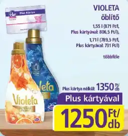 PlusMarket Violeta öblítő ajánlat