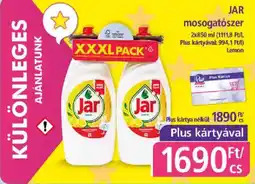 PlusMarket Jar mosogatószer ajánlat
