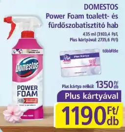 PlusMarket Domestos power foam ajánlat