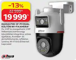 Auchan Dahua p3d-3f-pv dual kültéri wi-fi kamera ajánlat