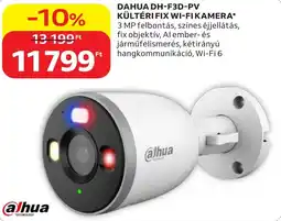 Auchan Dahua kültéri fix wi-fi kamera ajánlat