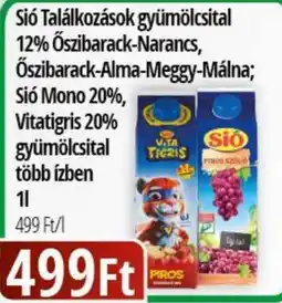 Real Sió gyümölcsital ajánlat