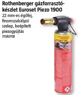Bauhaus rothenberger gázforrasztó-készlet euroset piezo 1900 ajánlat