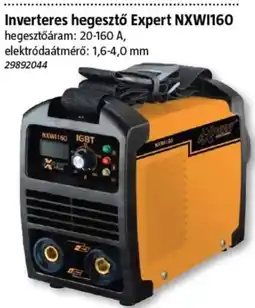 Bauhaus Expert inverteres hegesztő NXWI160 ajánlat
