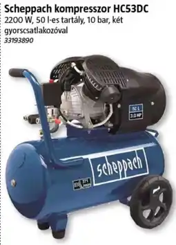 Bauhaus Scheppach kompresszor HC53DC ajánlat