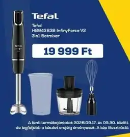 Euronics Tefal 3in1 Botmixer ajánlat