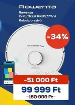 Euronics Rowenta robotporszívó ajánlat