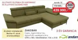 RS Bútor Andan Zanzibár ajánlat