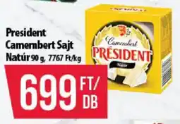 Coop President Camembert sajt ajánlat