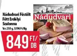 Coop Nádudvari füstölt főtt erdélyi szalonna ajánlat