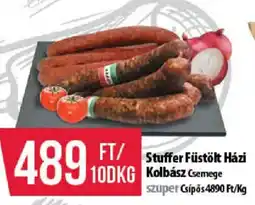 Coop Stuffer füstölt házi kolbász ajánlat